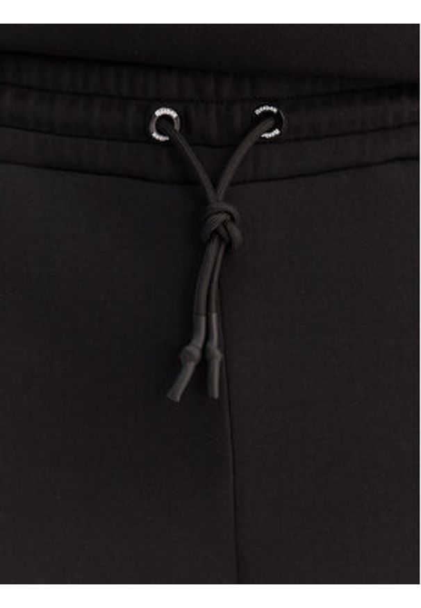 Reebok Spodnie dresowe Azaz RK25549CCM Czarny Slim Fit. Kolor: czarny. Materiał: syntetyk