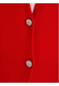 Morgan Kardigan 252-MGOJI Czerwony Regular Fit. Kolor: czerwony. Materiał: syntetyk #4