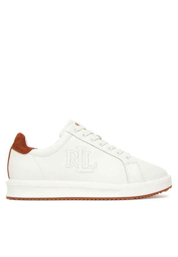 Lauren Ralph Lauren - Sneakersy LAUREN RALPH LAUREN. Kolor: biały