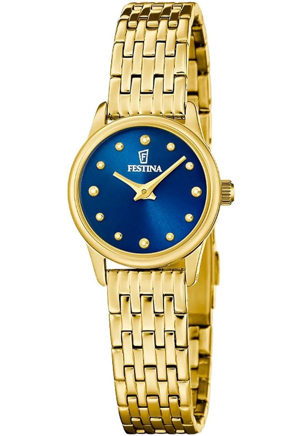 Zegarek Festina Zegarek damski Festina F20750-4 złoty. Kolor: złoty