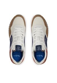 Pepe Jeans Sneakersy London Class M PMS40011 Brązowy. Kolor: brązowy. Materiał: materiał