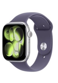 APPLE - Apple Watch Series 11 OLED 46 mm Cyfrowy 416 x 496 px Ekran dotykowy Srebrny Wi-Fi GPS. Rodzaj zegarka: cyfrowe. Kolor: srebrny