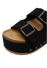 DeeZee Klapki CEO-WS069 Czarny. Kolor: czarny. Materiał: materiał #9