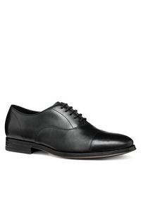 Geox Półbuty U Rezzonico U558QB 00043 C9999 Czarny. Kolor: czarny. Materiał: skóra #4