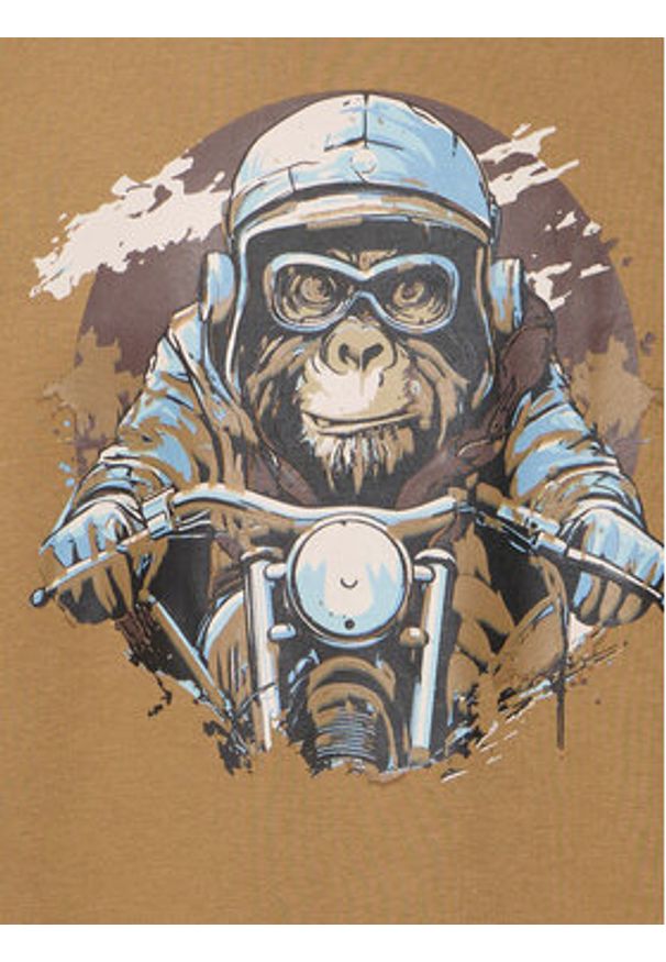 Blend Bluza 20717756 Beżowy Regular Fit. Kolor: beżowy. Materiał: syntetyk, bawełna