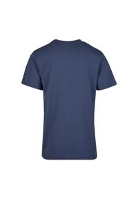 BUILD YOUR BRAND - Bawełniana Koszulka Unisex Dla Dorosłych Z Okrągłym Dekoltem. Kolor: niebieski. Materiał: bawełna