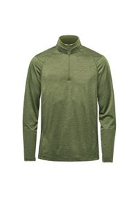 STORMTECH - Bluza Męska Milano Quarter Zip. Kolor: zielony. Styl: sportowy #1