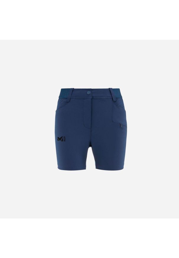 Spodenki turystyczne damskie Millet Wanaka Stretch Short II W. Kolor: niebieski. Sport: turystyka piesza