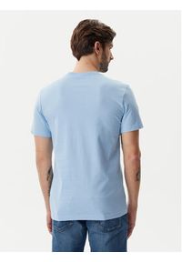 Calvin Klein Jeans T-Shirt Serif Box Graphic J30J327474 Błękitny Regular Fit. Kolor: niebieski. Materiał: bawełna #3