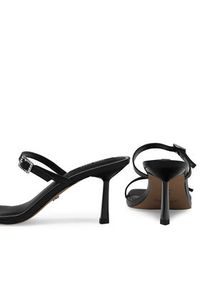 Nine West Klapki ZL23005-1CC Czarny. Kolor: czarny. Materiał: skóra