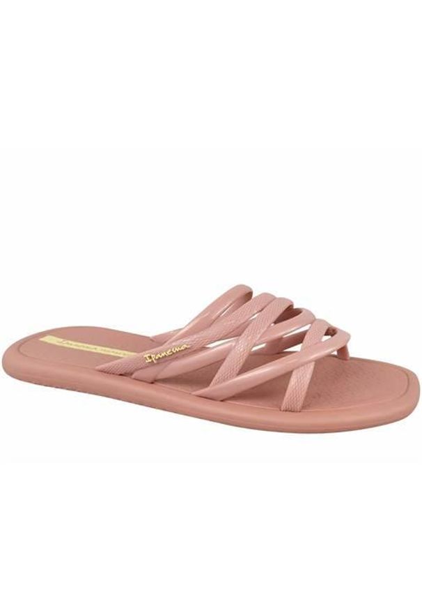 Klapki damskie Ipanema 83606AW818. Kolor: różowy. Materiał: materiał, syntetyk
