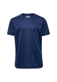 Koszulka dla dzieci Hummel. Kolor: niebieski. Sport: bieganie, piłka nożna #1