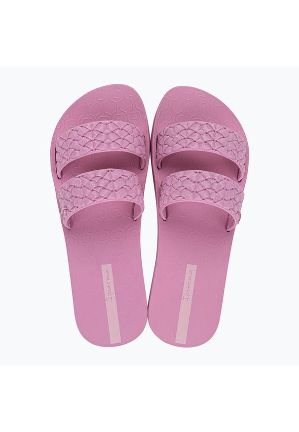 Klapki damskie Ipanema Renda II. Kolor: różowy
