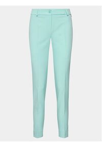 Maryley Spodnie materiałowe 24EB52Z/43AC Turkusowy Regular Fit. Kolor: turkusowy. Materiał: syntetyk #2