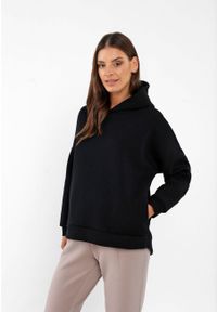 Volcano - Bluza oversize z kapturem B-SIGI. Typ kołnierza: kaptur. Materiał: dzianina. Wzór: haft #1