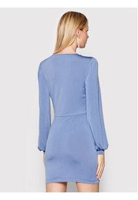 Rinascimento Sukienka koktajlowa CFC0107346003 Niebieski Slim Fit. Kolor: niebieski. Materiał: syntetyk. Styl: wizytowy