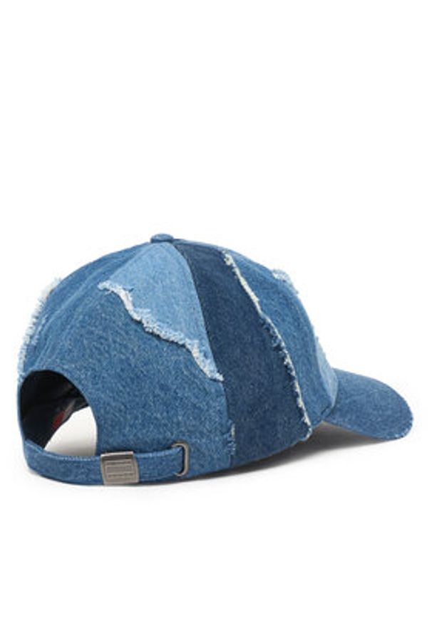 Tommy Jeans Czapka z daszkiem AM0AM14195 Niebieski. Kolor: niebieski. Materiał: bawełna