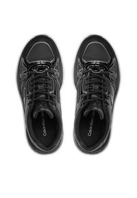 Calvin Klein Jeans Sneakersy Chunky Runner Vibram Mix Nbs Lum YW0YW01310 Czarny. Kolor: czarny. Materiał: skóra #4