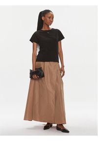 Pinko Spódnica trapezowa 100543 Y3LE Brązowy Regular Fit. Kolor: brązowy. Materiał: syntetyk #2