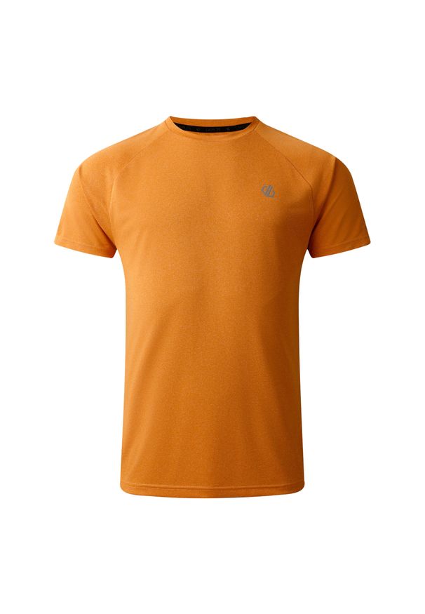 DARE 2B - T-shirt Męski Niska Waga Accelerate. Kolor: pomarańczowy. Sport: turystyka piesza