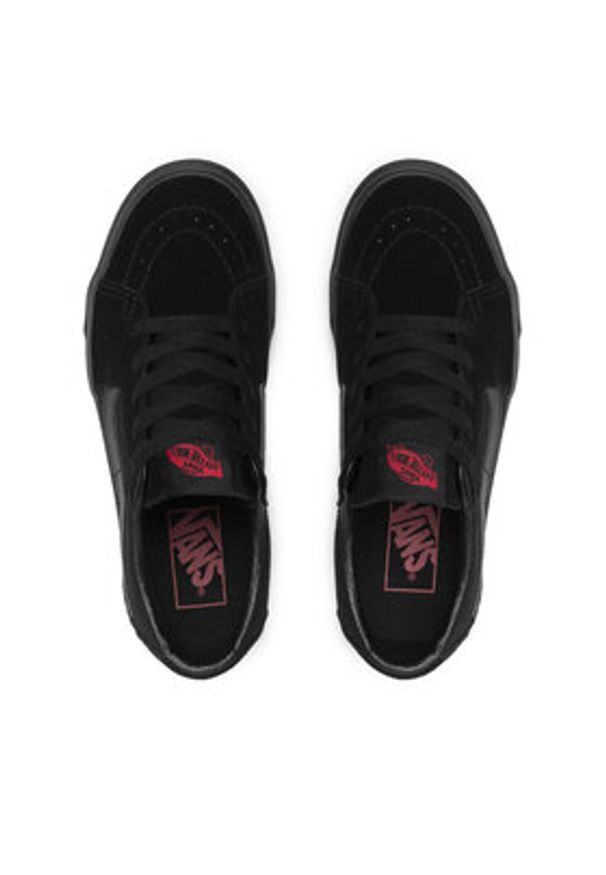 Vans Tenisówki Sk8-Low VN0A4UUKENR1 Czarny. Kolor: czarny. Materiał: zamsz, skóra