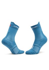 Compressport Skarpety wysokie unisex Pro Racing V4.0 Run High XU00046B Niebieski. Kolor: niebieski. Materiał: syntetyk. Sport: bieganie #2