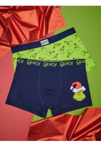 Sinsay - Bokserki Grinch 2 pack - wielobarwny. Materiał: bawełna, elastan. Wzór: nadruk