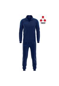 Dres piłkarski dla dorosłych Givova Tuta Revolution. Kolor: niebieski. Materiał: dresówka. Sport: piłka nożna