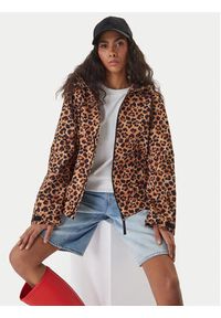 Hunter Kurtka przeciwdeszczowa Originals HARW0005261 Brązowy Regular Fit. Kolor: brązowy. Materiał: syntetyk #5