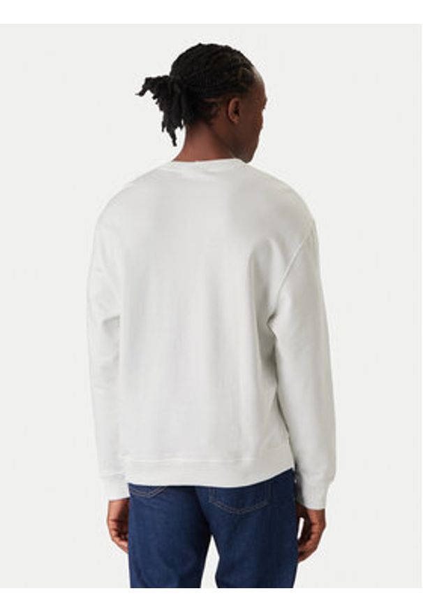 Calvin Klein Jeans Bluza LV04RC273G Biały Regular Fit. Kolor: biały. Materiał: bawełna