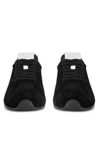 Gino Rossi Sneakersy AYA-110125 Czarny. Kolor: czarny. Materiał: zamsz, skóra