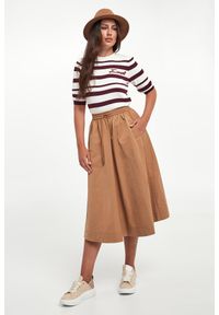 Twinset Milano - Sweter damski z kaszmirem TWINSET. Materiał: kaszmir