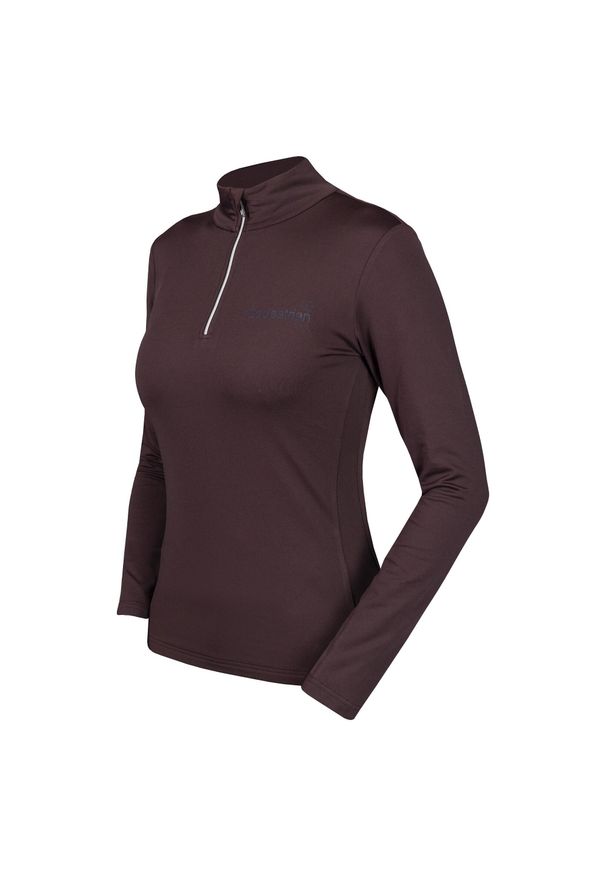 Koszulka jeździecka z długim rękawem Horka Pully Grace Ep. Kolor: czerwony. Długość rękawa: długi rękaw. Długość: długie. Styl: sportowy