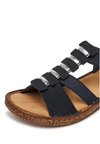 Rieker Sandały CEO-62850-14 Granatowy. Kolor: niebieski. Materiał: syntetyk #4