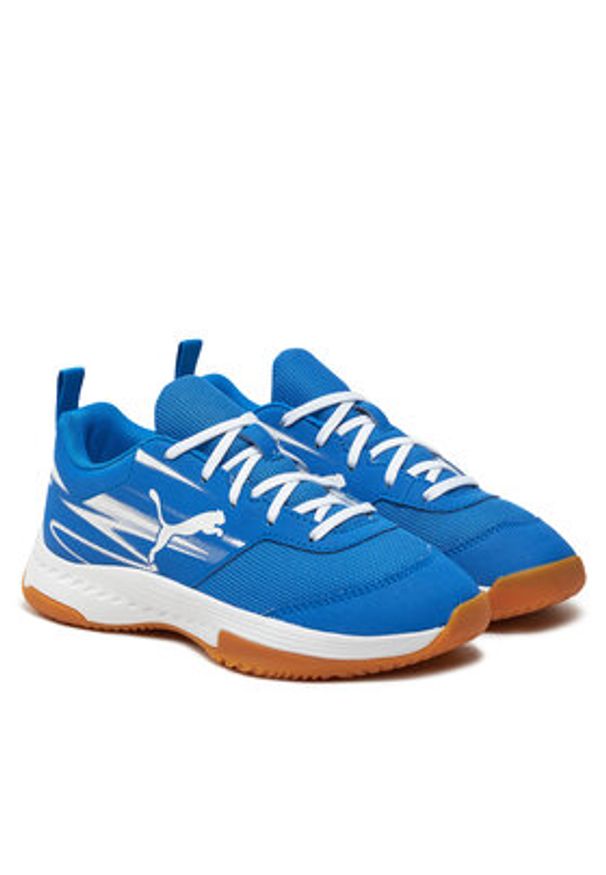 Puma Buty halowe Varion II Jr 108105 03 Niebieski. Kolor: niebieski. Materiał: materiał