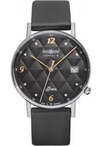 Zegarek Zeppelin damski Grace Lady 7441-2 Quarz antracytowy. Kolor: szary #1
