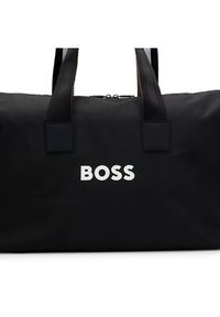 BOSS - Boss Torba Catch 3.0 Holdall 50511942 Czarny. Kolor: czarny. Materiał: materiał