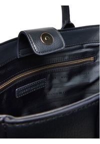 TOMMY HILFIGER - Tommy Hilfiger Torebka AW0AW17971 Granatowy. Kolor: niebieski. Materiał: skórzane #4