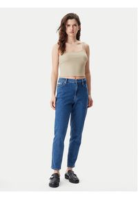 Calvin Klein Jeans Jeansy J20J225505 Niebieski Mom Fit. Kolor: niebieski