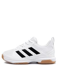 Adidas - adidas Buty Ligra 7 W FZ4660 Biały. Kolor: biały. Materiał: materiał #8