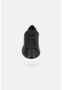 Karl Lagerfeld - Sneakersy męskie skórzane KARL LAGERFELD. Materiał: skóra. Wzór: aplikacja