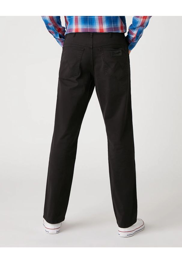 Wrangler - MĘSKIE SPODNIE JEANSOWE WRANGLER TEXAS BLACK W121W3100 112126228