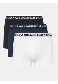 Karl Lagerfeld - KARL LAGERFELD Komplet 3 par bokserek 240M2110 Kolorowy. Materiał: bawełna. Wzór: kolorowy #1