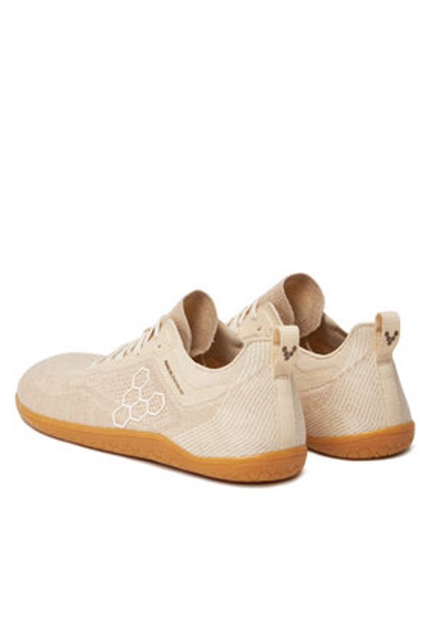 Vivo Barefoot Sneakersy Primus Lite Knit Natural M 309576 Beżowy. Kolor: beżowy. Materiał: materiał