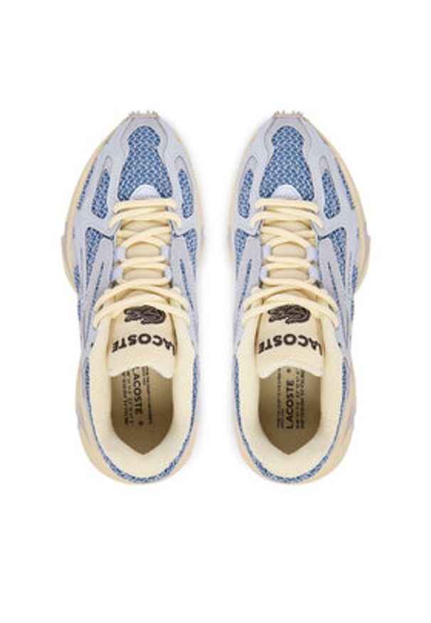 Lacoste Sneakersy L003 2K24 51SFA0068 Niebieski. Kolor: niebieski. Materiał: materiał