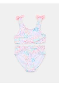 Sinsay - Dwuczęściowy strój kąpielowy z kokardami - różowy. Kolor: różowy #1