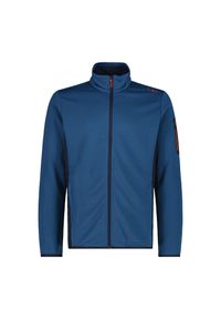 Bluza męska turystyczna CMP 33E6557. Kolor: niebieski. Materiał: polar. Sport: turystyka piesza #1