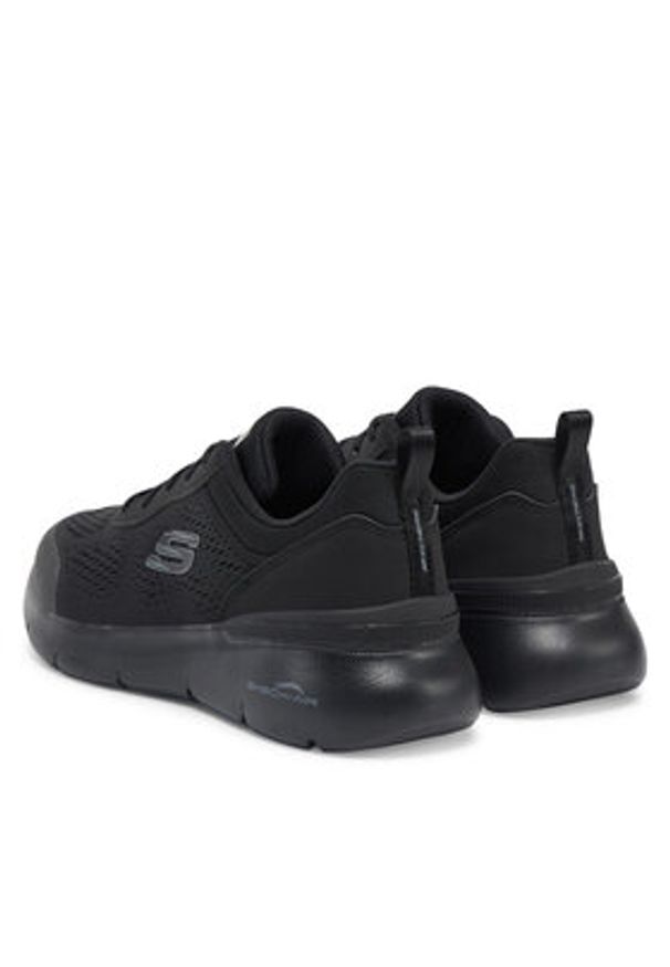 skechers - Skechers Sneakersy Skech-Air Dynamight 2.0-New Heights 150370/BBK Czarny. Kolor: czarny. Materiał: materiał