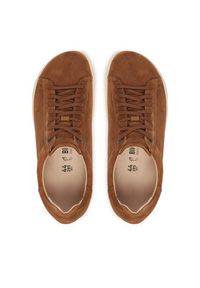 Birkenstock Sneakersy Bend Low 1030130 Brązowy. Kolor: brązowy. Materiał: zamsz, skóra #4