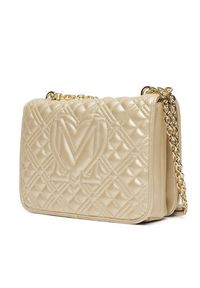 Love Moschino - LOVE MOSCHINO Torebka JC4000PP1MLA196A Złoty. Kolor: złoty. Materiał: skórzane